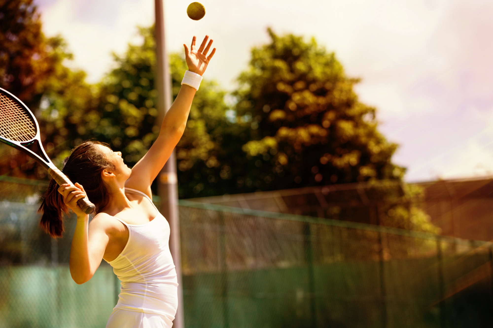 Tenis sem prvič igrala na morju